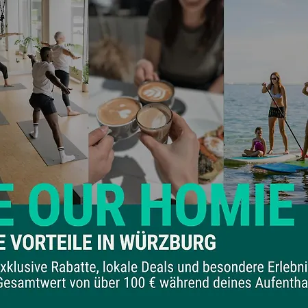 Homie Schiestlstrasse - Moderne Altbauapartments, Nahe Stadtzentrum & Weinberge Würzburg